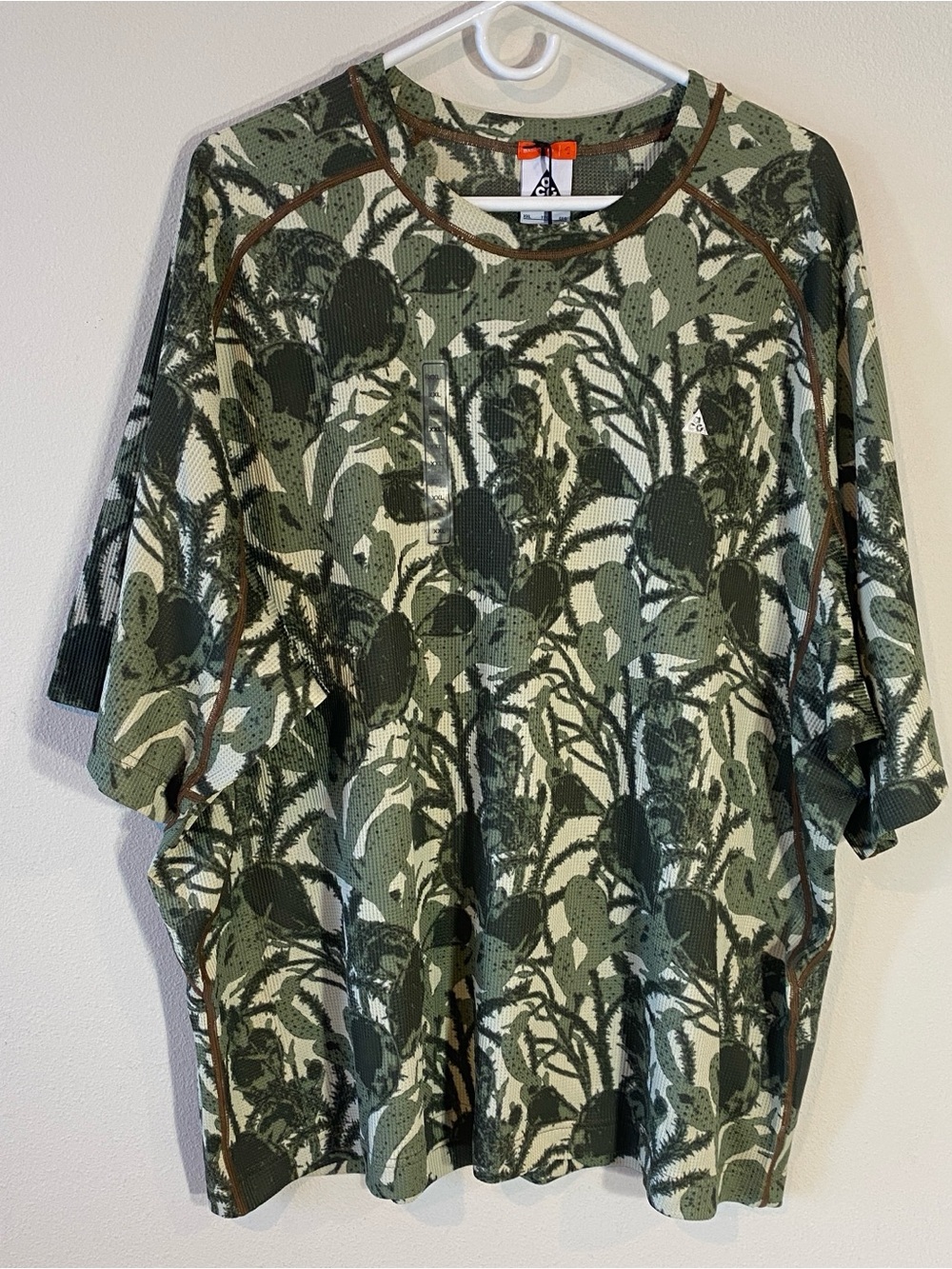 Nike ACG Chinati Dri-FIT ADV Cactus Camo Baselayer Top HV0587-229 $75 - XXL